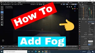 How to add Fog in Blender 2.8!