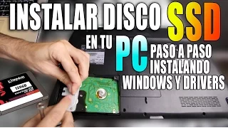 Cómo instalar un disco SSD en PC | Instalación limpia desde cero