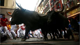 Two Americans gored in second Pamplona bull run of 2017