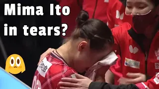 Why She is Crying? Mima Ito VS Cheng I-Ching| T-League Japan