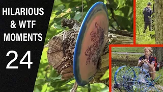 HILARIOUS AND "WTF" MOMENTS IN DISC GOLF COVERAGE - PART 24