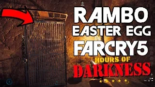 Rambo Easter Egg In FAR CRY 5 Hours Of Darkness DLC HD