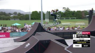 Logan Martin | Men's semi-final run UCI BMX Freestyle World Cup Gold Coast