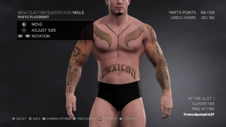 How to make Rey Mysterio in wwe 2k17