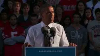 President Obama's Full Speech from Columbus, Ohio - October 9, 2012