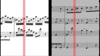 BWV 1052 - Harpsichord Concerto in D Minor (Scrolling)