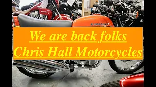 08/04/2023 yes folks I/we are back in the building....lets go @chrishallmotorcycles