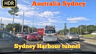 Australia Sydney[4K City Driving Tour ] From North Sydney// Sydney Harbour Tunnel//￼UNSW Sydney