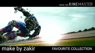 Transformers. Optimus Prime Best Fight scene. Satisfya song HD.