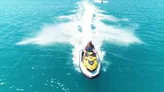 Alannah and Dec Jet Ski Turkey 2019