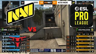 NAVI vs HEROIC - OVERPASS map1 -ESL Pro League Season 12 HIGHLIGHTS - xnd CSGO