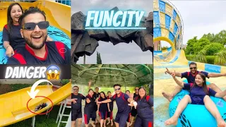 *DANGEROUS WATER SLIDES*😱| FUNCITY CHANDIGARH💦 | TICKET, TIMINGS, FOOD & OUR REVIEW | 2022