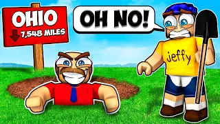 Jeffy & Marvin DIG TO OHIO in Roblox!