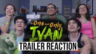 What's to like about THE ONE AND ONLY IVAN - OFFICIAL TRAILER from Disney+?  ||  MAJELIV REACTION!!