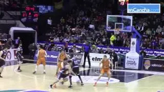 Resumen Valencia Basket 60 - 61 Uxue Bilbao Basket