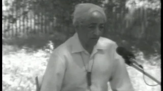 J. Krishnamurti - Ojai 1977 - Public Discussion 1 - How does one transform oneself?