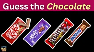 Guess the CHOCOLATE by emoji | Chocolate emoji quiz