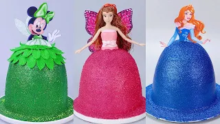 👑💄 Amazing Princess Doll Cake Recipes | Tsunami Cake Compilation |  So Yummy Chocolate Cake