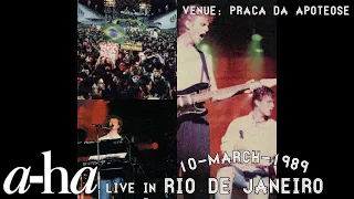 A-ha live in Rio De Janeiro, Brazil (10-March-1989)