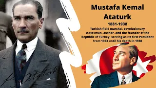 Mustafa Kemal Ataturk - Biography of the founder of the  Republic of Turkey