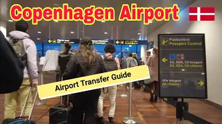 Arriving at Copenhagen Airport | Transfer Guide From Airport to City Center | Denmark Travel Guide