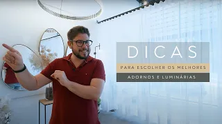 OS MELHORES ADORNOS E LUMINÁRIAS PARA O SEU PROJETOS