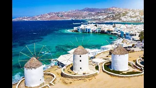 GREEK MUSIC ! GREECE VIDEO ! Incredible Greek music with the best 4K Drone Images from Greece - 2023