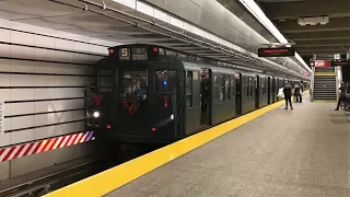 NYC Subway Nostalgia HD 60fps: The R1/9 Holiday Train First Weekend On IND Second Avenue Line (2017)