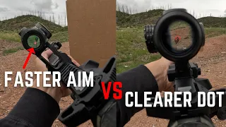 Prism VS Red Dot - Reticle Clarity, Speed & Parallax