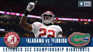 SEC Championship Extended Highlights: #1 Alabama Crimson Tide vs #7 Florida Gators | CBS Sports HQ