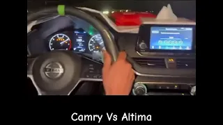 camry 2018 2.5 vs altima 2021 2.5