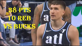 Bogdan Bogdanovic 38 Pts 10 Reb Milwaukee Bucks vs Atlanta Hawks HIGHLIGHTS