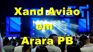 Show de Xand Avião na festa da padroeira de Arara PB