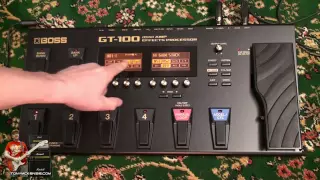 Roland Boss GT-100 GT100 Effects Processor Pedal | Close Up Inside and Out Review | Tony Mckenzie