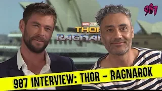 987 Interviews Chris Hemsworth, Mark Ruffalo & Taika Waititi