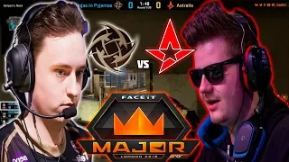 54 ROUNDS per MAP / ASTRALIS VS NIP / FACEIT Major 2018 Main Qualifier