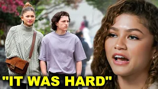 Zendaya Admits How Hard It Was To Get Tom Holland To Be Her Boyfriend