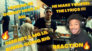 HE MAKE YOU FEEL THE LYRICS‼️DEEBABY & MG LIL BUBBA-GOING BIG (REACTION)🔥