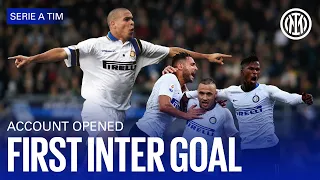 FIRST INTER GOAL ⚽⚫🔵