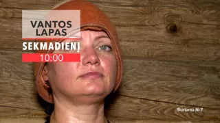 TV laidos "Vantos lapas" ANONSAS 2016 10 23