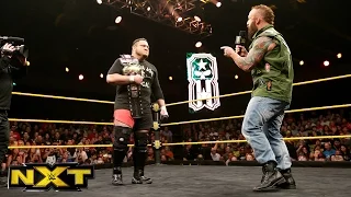 Eric Young interrupts Samoa Joe:  WWE NXT, May 4, 2016
