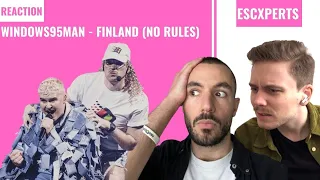 REACTION: FINLAND 🇫🇮 – Windows95man (No Rules) - Eurovision 2024 – ESCXPERTS