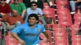 Maradona vs Bari in Serie A 1990-91 (Home)