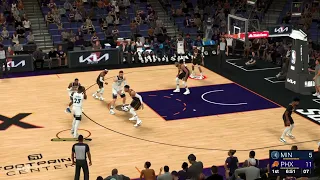 NBA 2k24 - ball returns to passing player bug