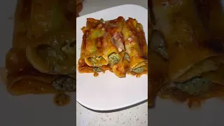 Cannelloni me ricotta dhe spinaq