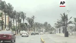 +4:3 Tropical storm Ernesto makes its way inland