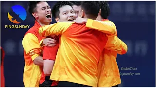 Sorry for Ma Long's fan: the moment that Fan Zhendong defeated Ma Long