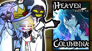 Hazbin Hotel Heaven reacts to Columbina as Lucifer new wife 🛎️Gacha 2 Hazbin Hotel Prime reacts to