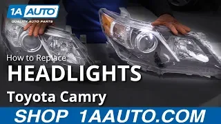 How to Replace Headlight Assemblies 11-17 Toyota Camry