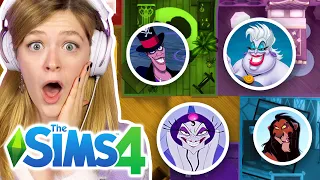 The Sims 4 But Every Room A Different Disney Villain Challenge